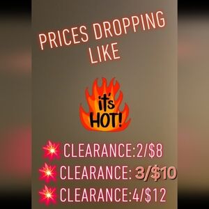 💥Clearance Pricing💥
